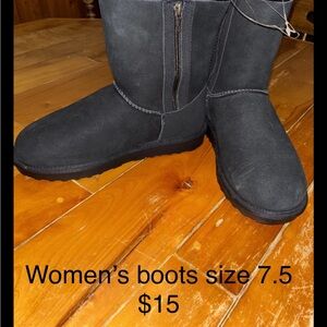 Women's Black Boots